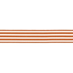 9mm Stripes Ribbon Rust...